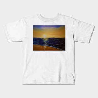 Sunset over the Ocean Kids T-Shirt